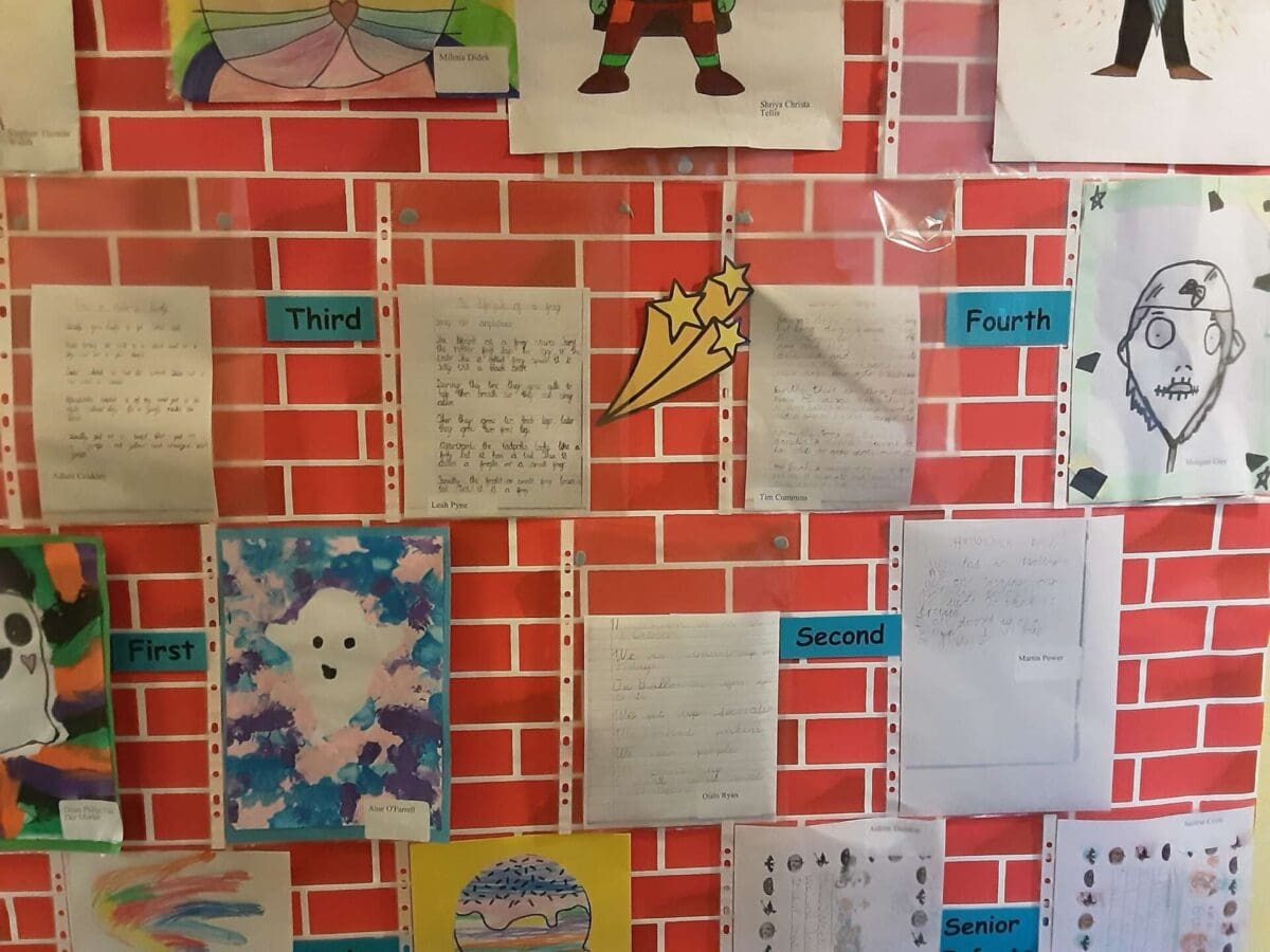 WOW WALL - St Catherine's National School - Conna