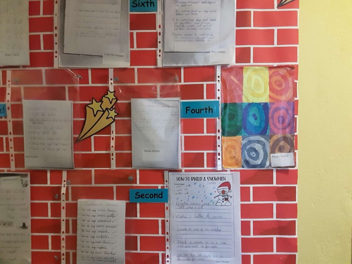 Wow Wall - St Catherine's National School - Conna
