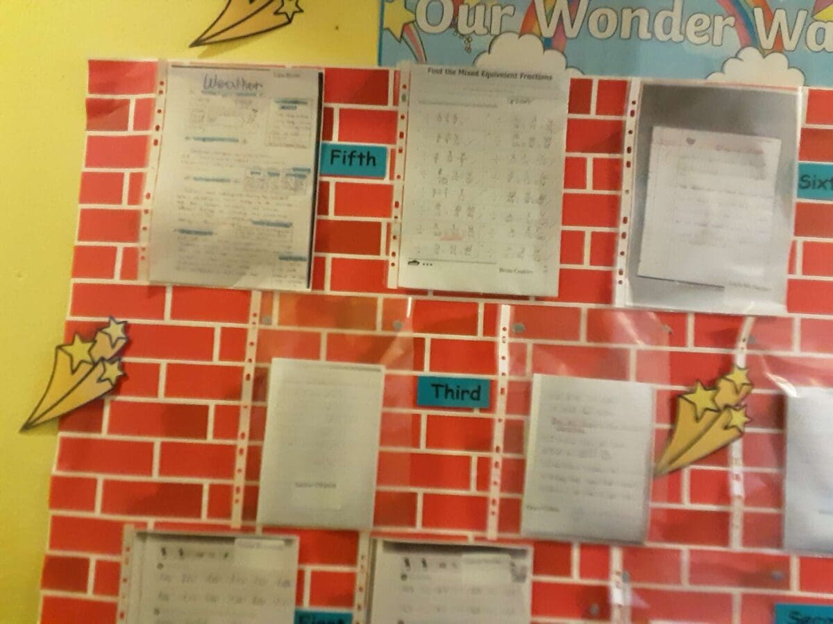 Wow Wall - St Catherine's National School - Conna